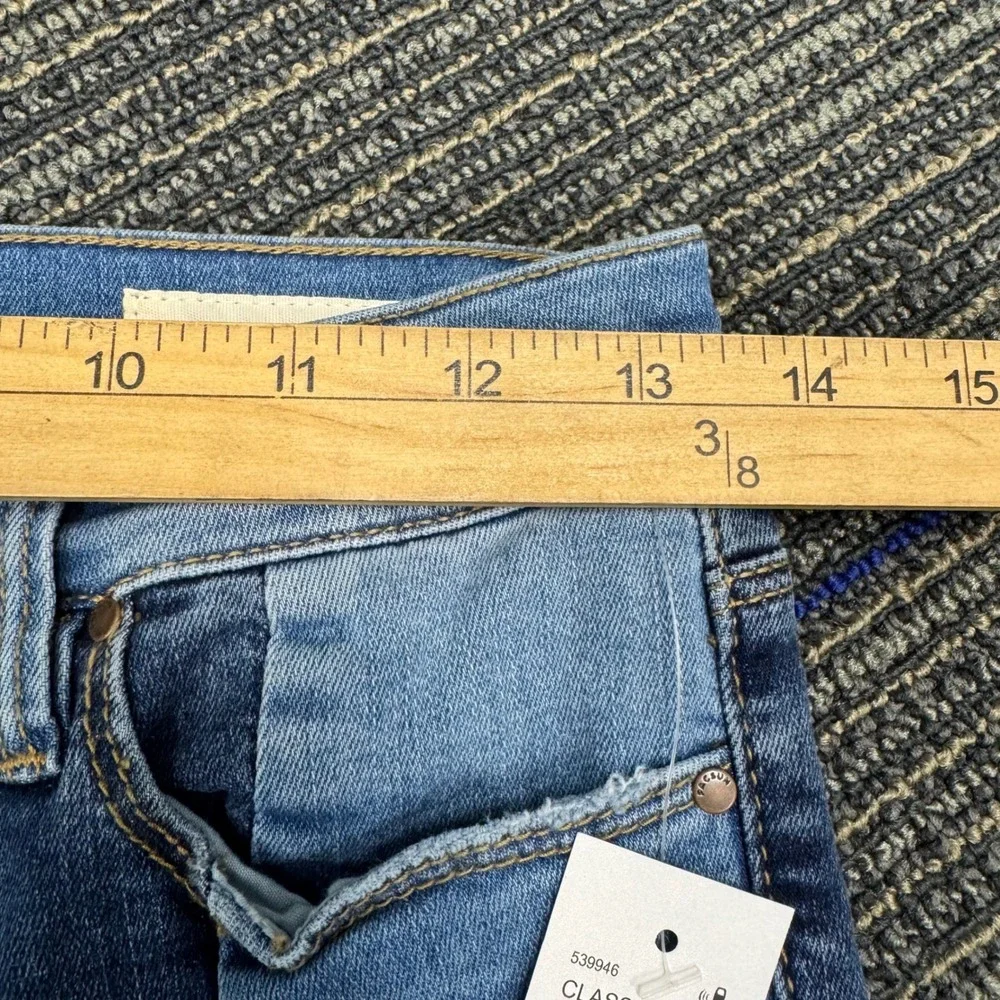 Pacsun High‎ Rise Ankle Jeggings Double Wash Two Tone Denim Womens Size 25